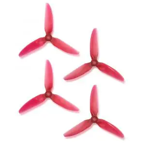 HQProp DP 5X5X3V1S 5" Props - Light Red (Set of 4)