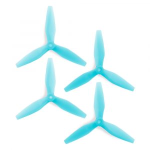 HQProp DP 5X5X3V1S 5" Props - Light Blue (Set of 4)