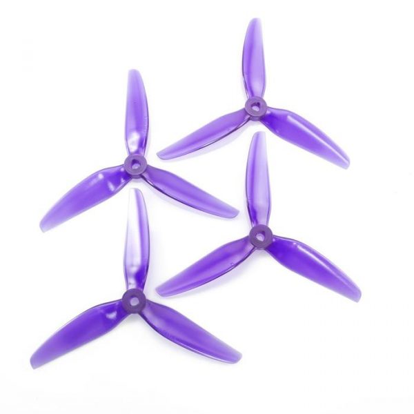 HQProp DP 5.1x4.6x3 (Set of 4) POPO Compatible - Light Purple 1 - HQProp