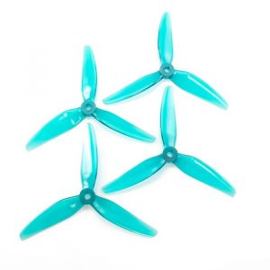 HQProp DP 5.1x4.6x3 (Set of 4) POPO Compatible - Light Teal
