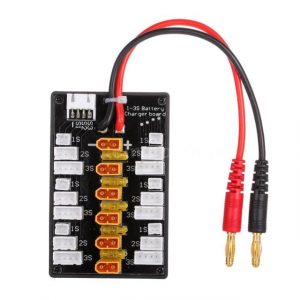XT30 Plug Li-Po Battery Parallel Charging Board with Cable Adapters 1 -