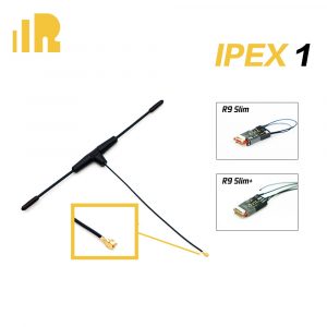 FrSky 900MHz Ipex1 Dipole T Antenna for R9 Slim / R9 Slim+ Receiver