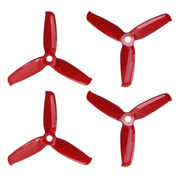 Gemfan Flash 3052 - 3 Blade Propeller - Red (Set of 4) 4 - Gemfan