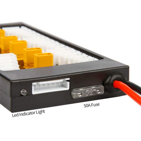 XT30 2S-6S 40A Lipo Battery Parallel Balance Charging Board 7 -