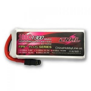 CNHL G+PLUS 1300MAH 22.2V 6S 100C LIPO BATTERY