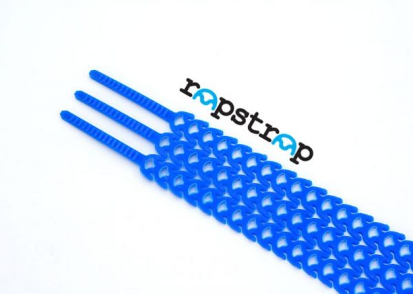 RAPSTRAP Reusable Cable Ties 3 Pieces (300MM X 10MM) - BLUE