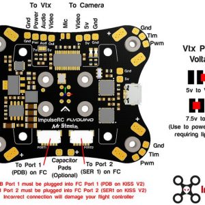 MR STEELE ALIEN PDB KIT FOR KISS WITH OSD AND MIC