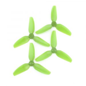 HQProp DP T2.5X2.5X3 PC Propeller - (Set of 4 - Light Green)