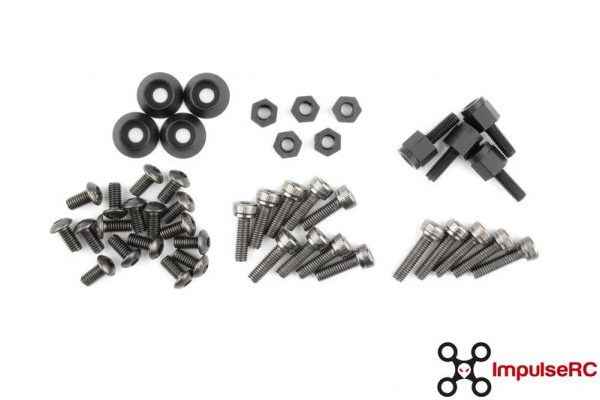 ImpulseRC Alien Frame Full Screw Pack 1 - ImpulseRC