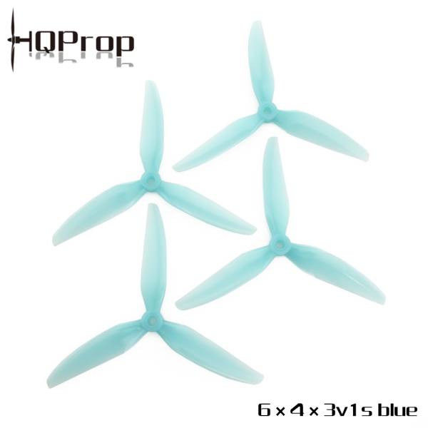 HQProp DP 6x4x3V1S 6" Props - Light Blue (Set of 4) 1