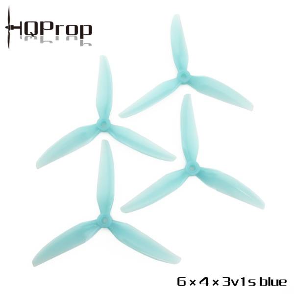 HQProp DP 6x4x3V1S 6" Props - Light Blue (Set of 4)