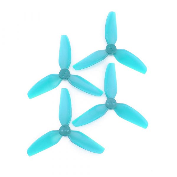 HQProp DP T2.5X2.5X3 PC Propeller - (Set of 4 - Light Blue) 1 - HQProp