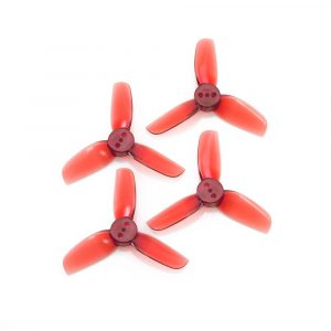 HQProp DP T2X2.5X3 PC Propeller - (Set of 4 - Light Red)