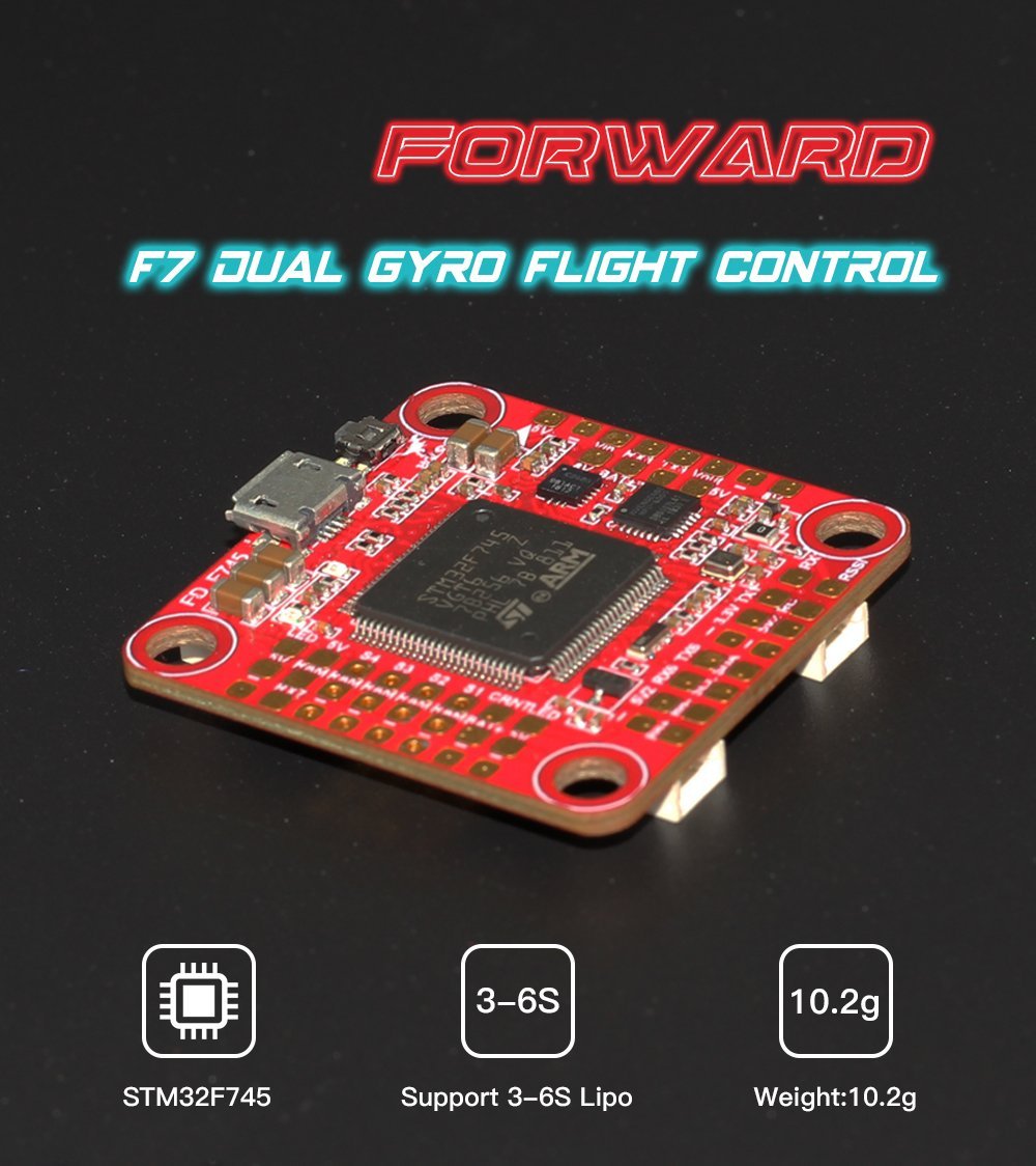 HGLRC Forward F7 Dual Flight Controller