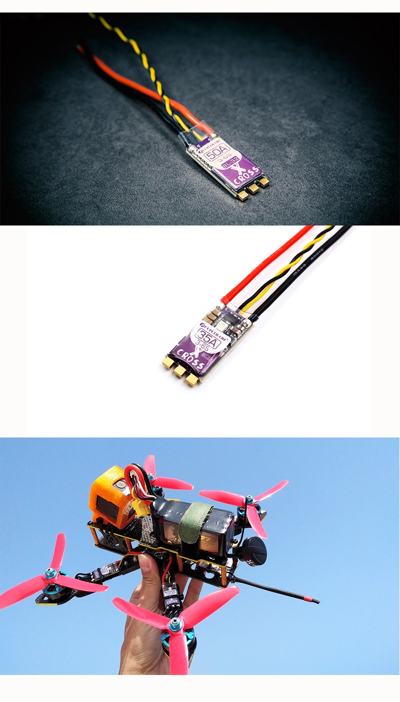 Flycolor X-Cross 50A OPTO DSHOT 1200 BLHeli_32 (3-6s ESC) 11 - Flycolor