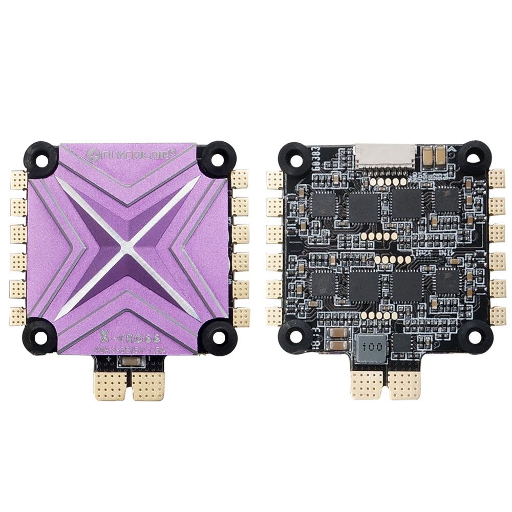 Flycolor X-Cross 40A 4 in 1 DSHOT 1200 BLHeli_32 (3-6s ESC) 2 Flycolor X-Cross 40A 4 in 1 DSHOT 1200 BLHeli_32 (3-6s ESC) - Image 2