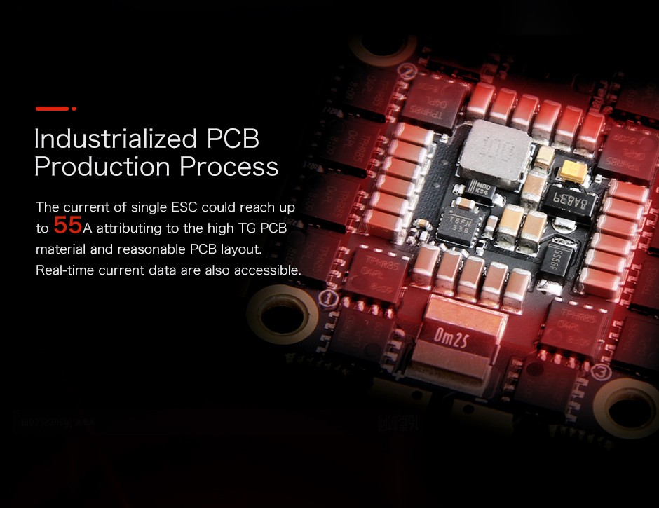 T-Motor F55A PROII • F3 6S 32-bit 4in1 ESC 3 - T-Motor