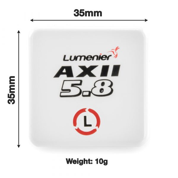 Lumenier AXII Patch Antenna 5.8GHz (LHCP) 4 - Lumenier