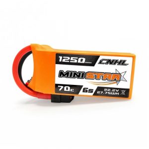 CNHL MiniStar 1250mah 6s 70c Lipo Battery