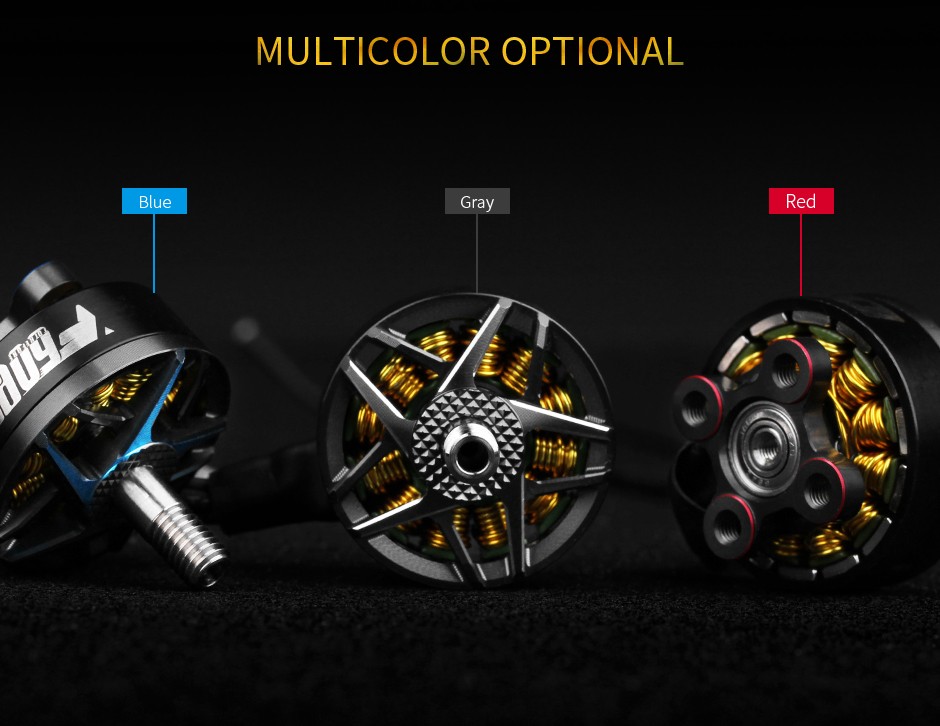T-Motor F60 PRO IV Motor - 1750kv Blue 7 - T-Motor