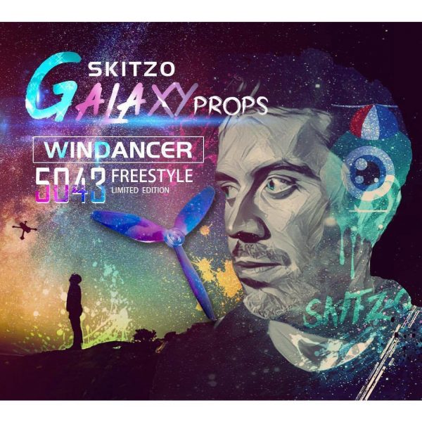 GemFan WinDancer 5" 5043 Skitzo Galaxy Prop (Set of 4) 2