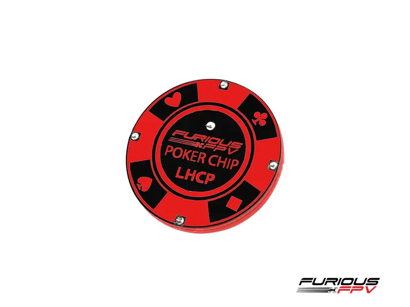 FuriousFPV Poker Chip Patch Antenna (LHCP) 1 FuriousFPV Poker Chip Patch Antenna (LHCP)