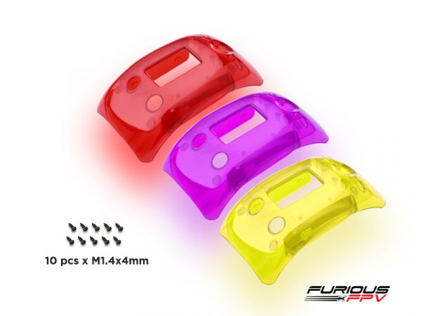 FuriousFPV - True-D X Cover Bundle - Purple+Red+Yelow 2 -