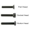 Set Of High Grade Steel Screws - Button Head (Pick Your Size) - 20pcs 3 -