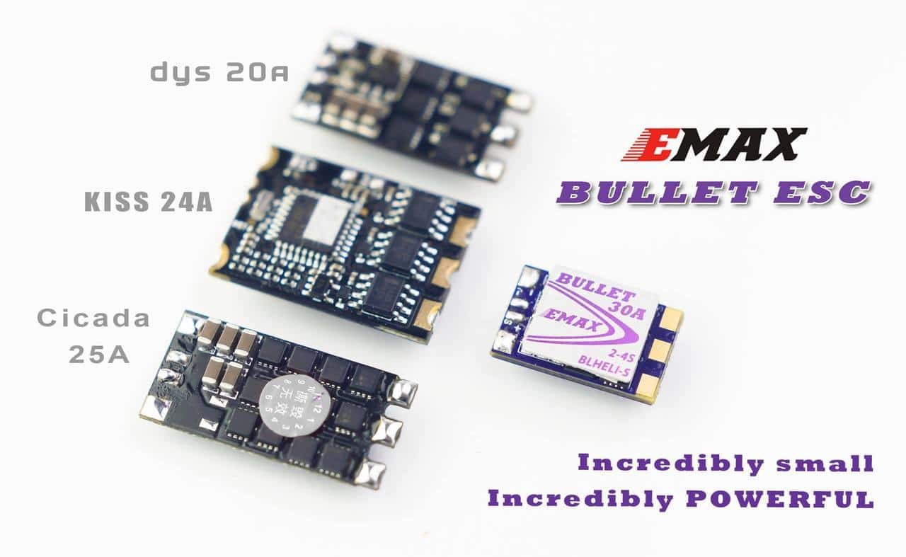 EMAX Bullet 2-4S DShot600 30A ESC 13 - Emax