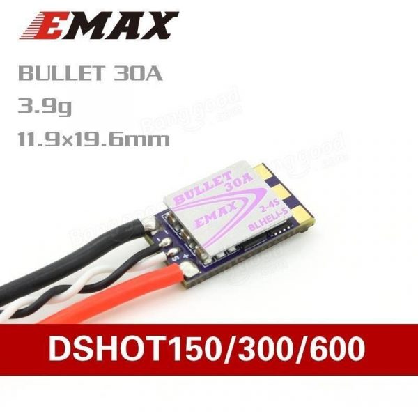 EMAX Bullet 2-4S DShot600 30A ESC 2 - Emax