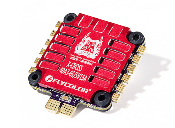 Flycolor X-Cross 40A 4 in 1 DSHOT 1200 BLHeli_32 (3-6s ESC) 1 Flycolor X-Cross 40A 4 in 1 DSHOT 1200 BLHeli_32 (3-6s ESC)