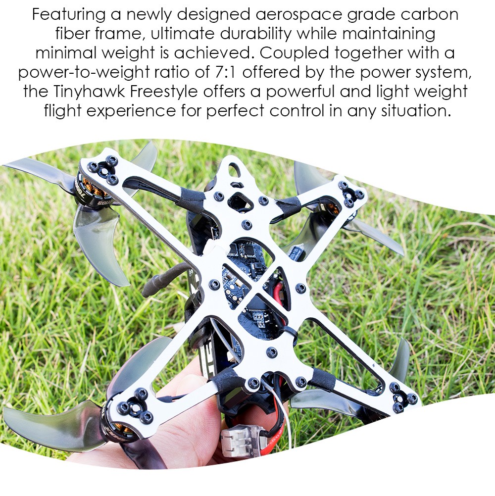 EMAX Tinyhawk Freestyle 115mm - 2s Micro 2.5inch BNF 20 - Emax