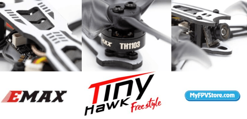 Emax tinyhawk drone fpv banner