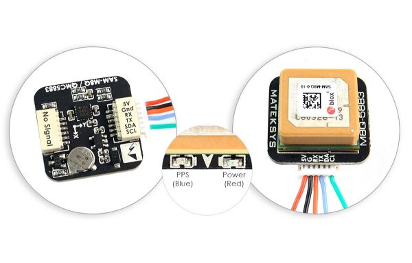 Matek M8Q-5883 GPS & Compass Module - Image 2