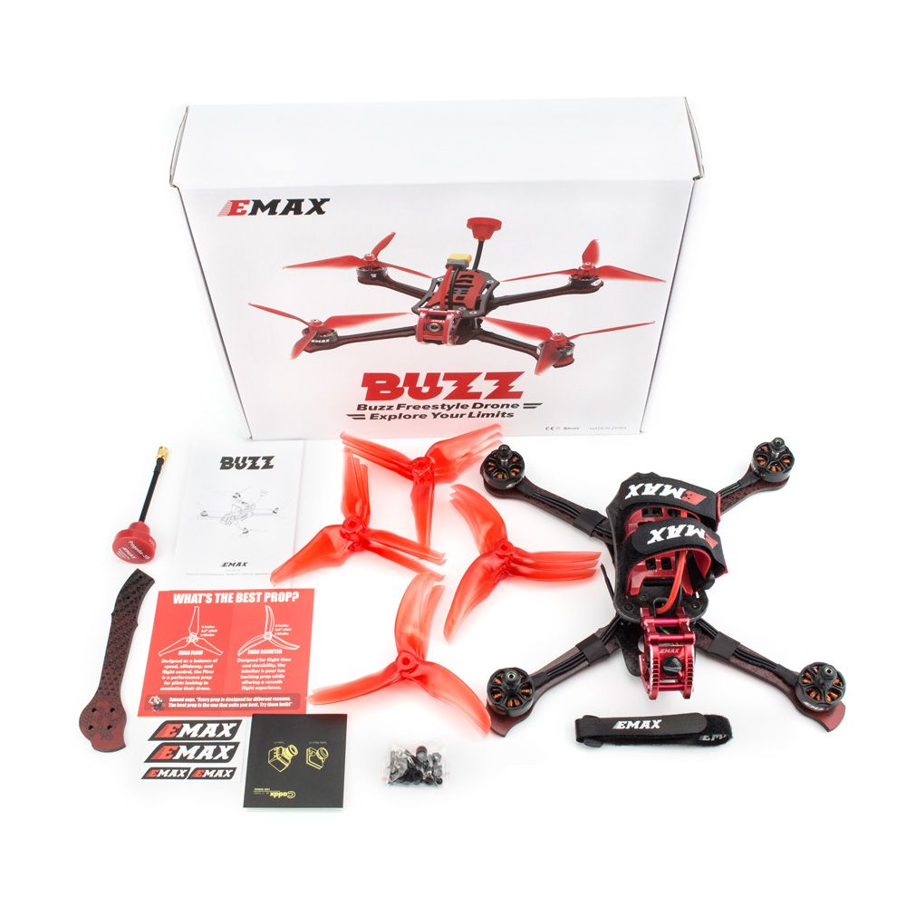 EMAX Buzz 5 Freestyle FPV Racing Drone BNF 1700KV 