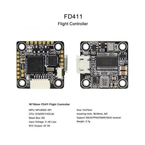 Fd411 shop flight controller