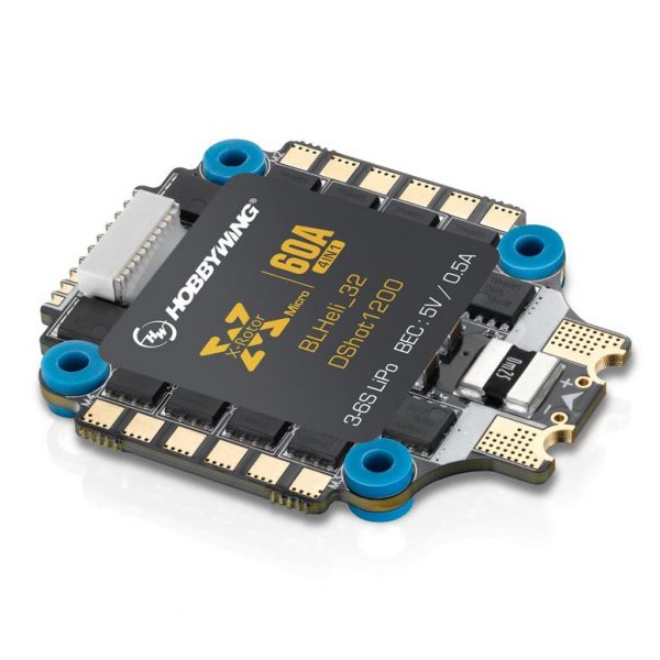 Hobbywing XRotor 4in1 ESC - 60A BL_Heli32 DSHOT1200 (3-6S) FPV Racing