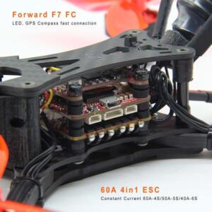 HGLRC Wind5 F7 60A 6S / 1600kv FPV Racing Drone - PNP 11 - HGLRC