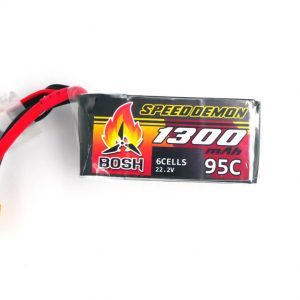 Bosh Speed Demon V2 6s 1300mAh 95C FPV LiPo Batteries 2 - Bosh