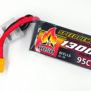 Bosh Speed Demon V2 6s 1300mAh 95C FPV LiPo Batteries 1 - Bosh