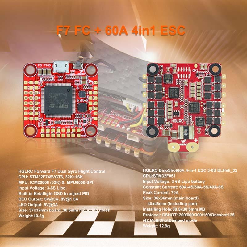 HGLRC Wind5 F7 60A 4S / 2450kv FPV Racing Drone - PNP 25 HGLRC Wind5 F7 60A 4S / 2450kv FPV Racing Drone - PNP 19 - HGLRC