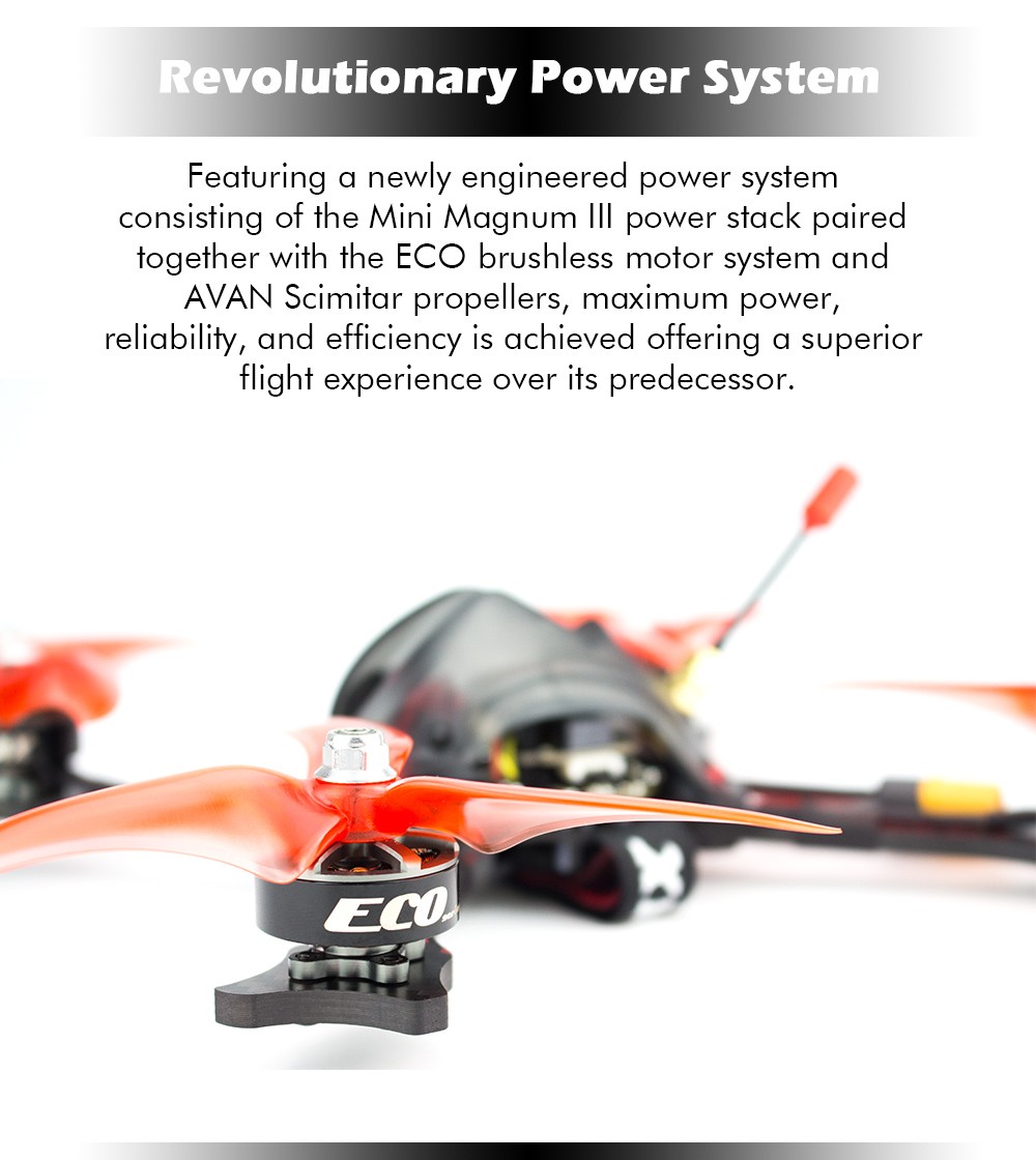 EMAX Hawk Sport BNF FPV Racing Drone - 1700Kv/2400Kv 11 - Emax