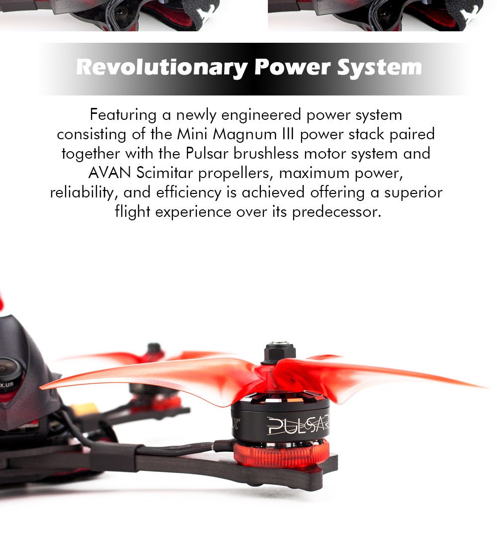 EMAX Hawk Pro BNF FPV Racing Drone with LED Motor (Pick Your Kv) 9 - Emax