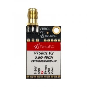 PandaRC VT5801 V2 600mW 5.8GHz Switchable 48ch
