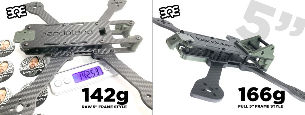 BQE Bandolero 5" Freestyle Frame - Pick Your Color 10 - BQE