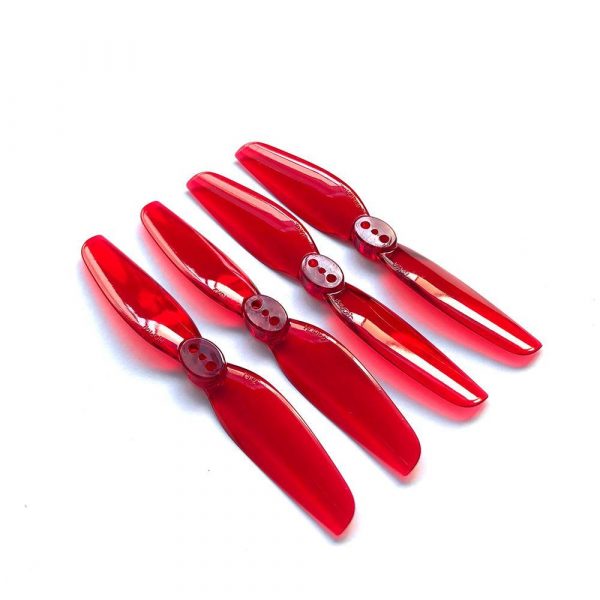 HQProp T3x2 PC Durable Bi-Blade 3" Prop 4 Pack (3 Hole) - Pick Your Color