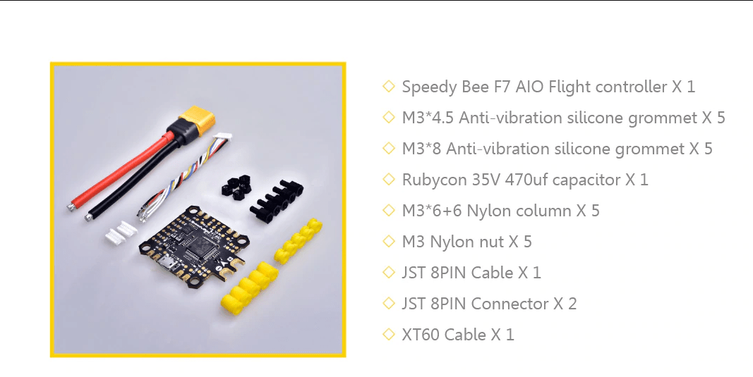 SpeedyBee F7 AIO Flight Controller 13 - Speedybee