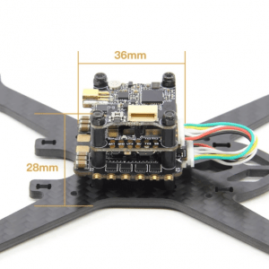 HGLRC FD435-VTX STACK 20X20 3-6S FD F4 Mini fc 35A 4in1 ESC FD VTX Mini