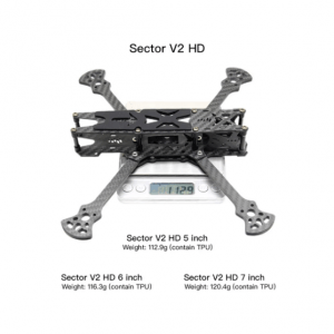 HGLRC Sector V2 HD 5in Freestyle Frame Kit