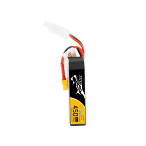 Tattu 450mAh 7.6V High Voltage 95C 2S1P Lipo Battery Pack with XT30 Plug - Long Pack